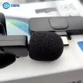 Compro K8 Wireless Microphone – Type-C & iPhone Compatible Mic with Noise Reduction & Bluetooth