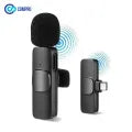 Compro K8 Wireless Microphone – Type-C & iPhone Compatible Mic with Noise Reduction & Bluetooth