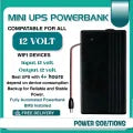 wifi powerbank high quality 12v backup power bank with adapter for wifi routers Reliable Internet Power Supply