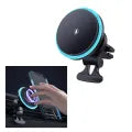 15W Fast Wireless Car Charger – Magnetic Air Vent Phone Holder for iPhone & Samsung