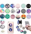 Fancy Smiley Flower Pop Socket – Mobile Back Ring Holder