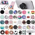 Fancy Smiley Flower Pop Socket – Mobile Back Ring Holder