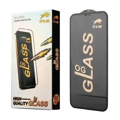 Premium OG Tempered Glass Screen Protector for All Samsung Models – Full Glue, Edge-to-Edge Protection