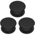 Pack of 3 – Universal Pop Socket Smart Grip Holders (Black & White)