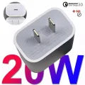 20W Original Fast Charger with Type-C to Lightning Cable – High-Speed Charging Adapter for Phones