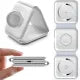 3-in-1 Foldable Magnetic Wireless Charging Station – Fast Wireless Charger for Phone, Watch & Earbuds"