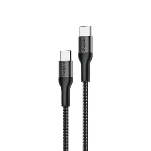 Oraimo 3M Type-C to Type-C Fast Charging Cable – 5A, Black (OCD-173CC)