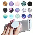 Fancy Smiley Flower Pop Socket – Mobile Back Ring Holder