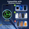 15W Fast Wireless Car Charger – Magnetic Air Vent Phone Holder for iPhone & Samsung