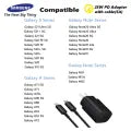Samsung 25W PD Super Fast Charger with Original USB-C to USB-C Cable – Compatible with Galaxy S25, S24 FE, S23, S22, S21, A54, A34, M54 – Type-C Fast Charging Adapter and Cable
